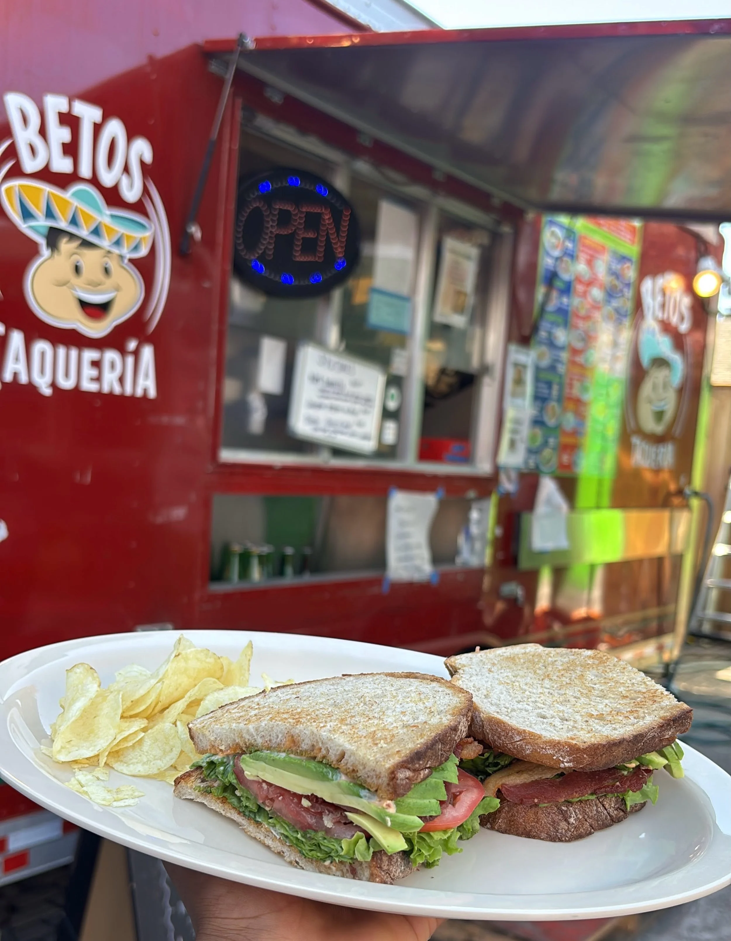 BLT and Veggie Sandwich special at our Hollywood location. 
This weekend only $10 😋