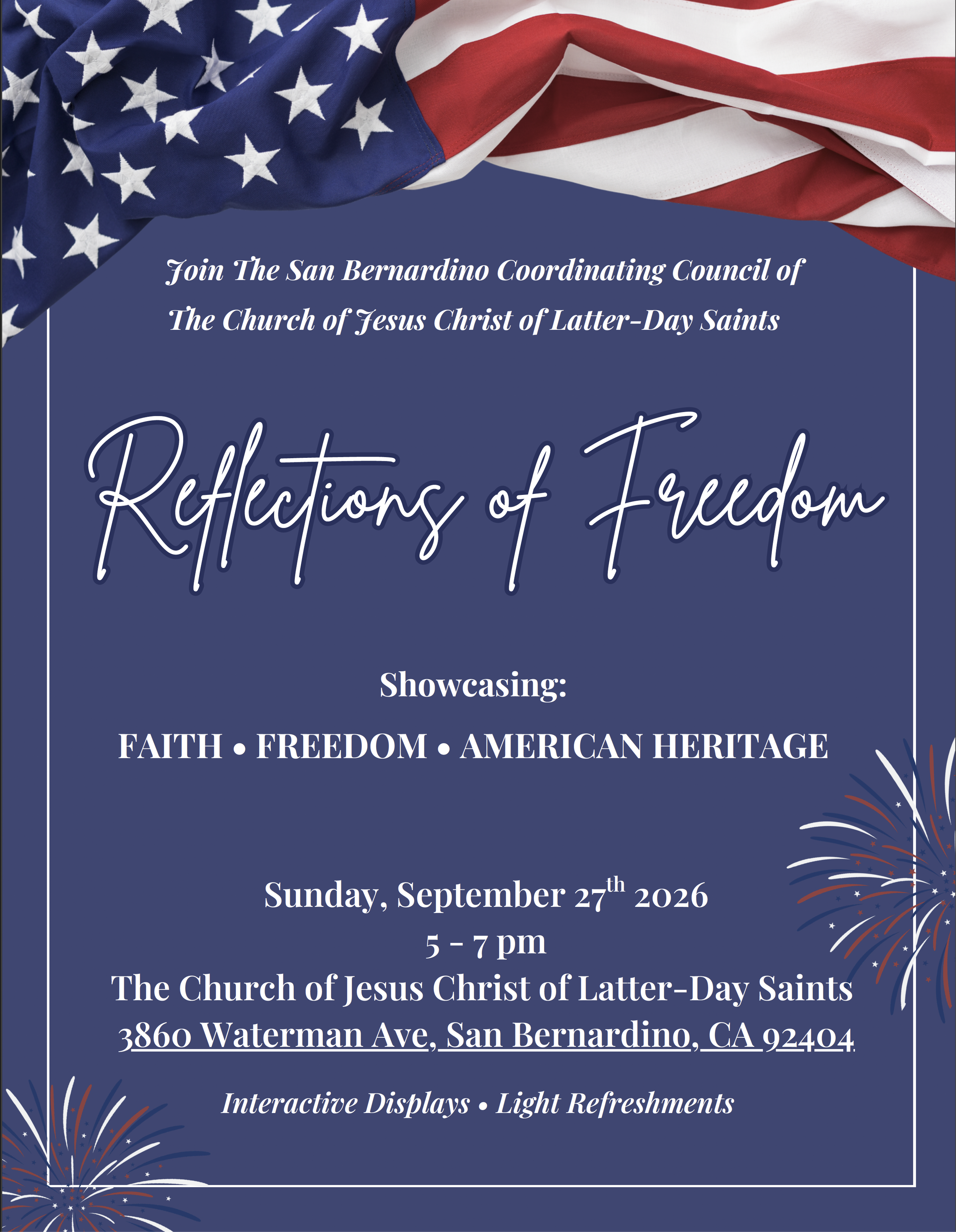 Reflections of Freedom Event