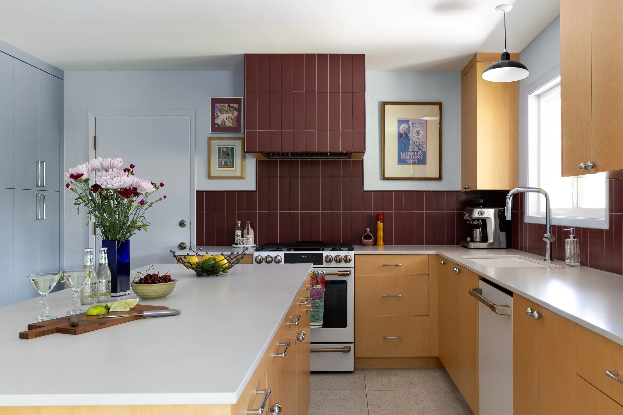 Mid century modern kitchen renovation in Portland, Oregon
