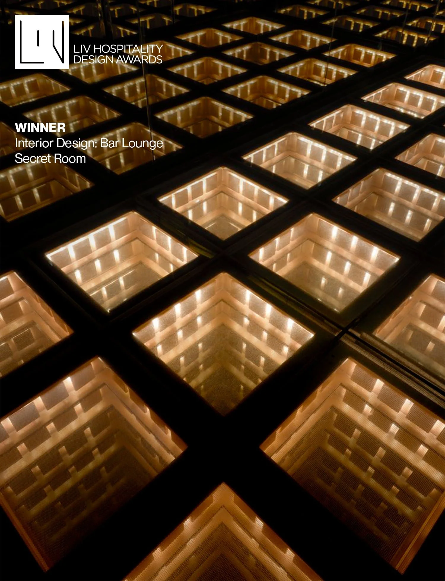 Studio Paolo Ferrari: winner in interior design for Secret Room
