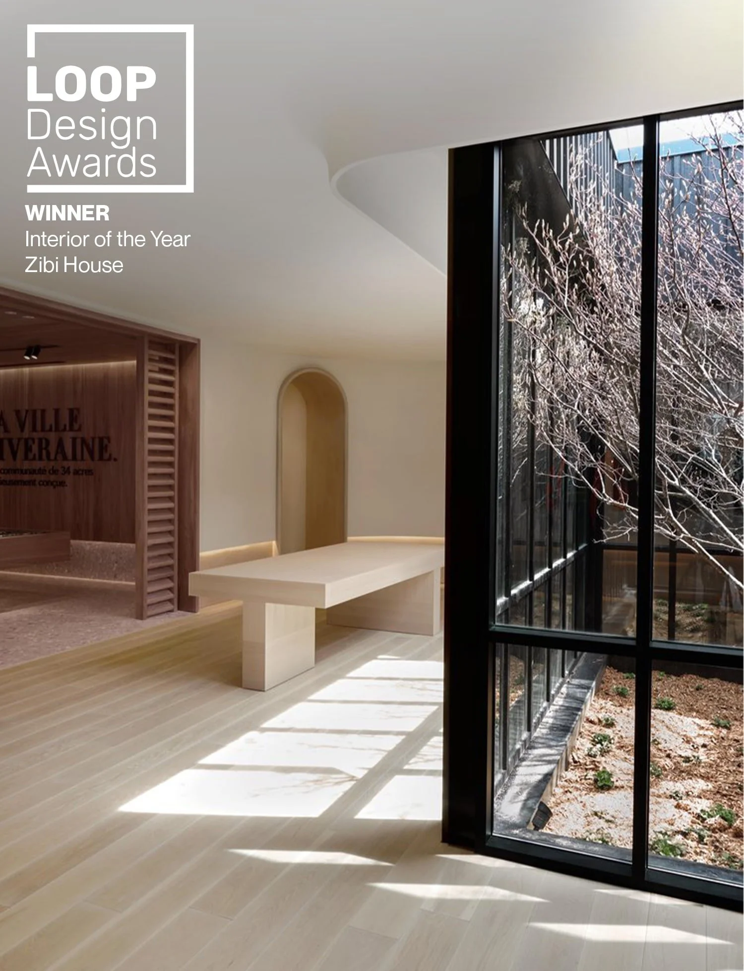 Studio Paolo Ferrari wins LOOP Design Award for Interior of the Year: Zibi House
