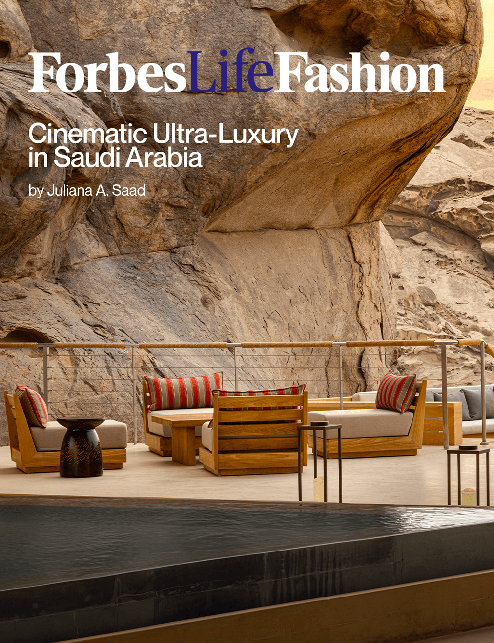 Forbes Life Fashion: Cinematic Ultra-Luxury in Saudi Arabia