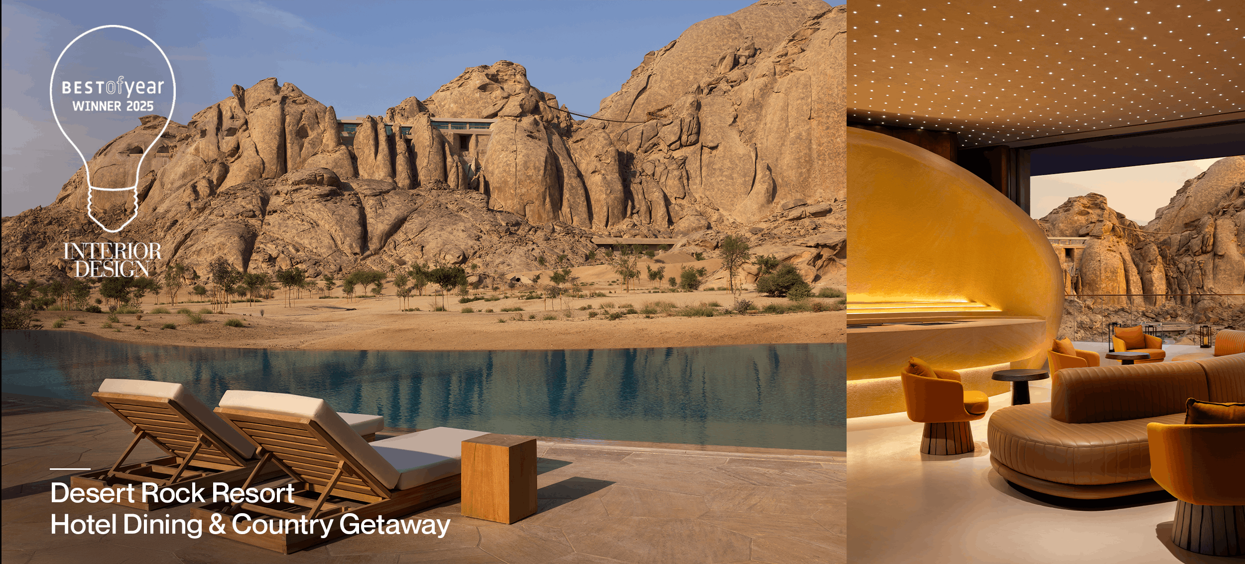 Best Of Year Awards 2025 Winner in Hotel Dining & Country Getaway: Desert Rock Resort