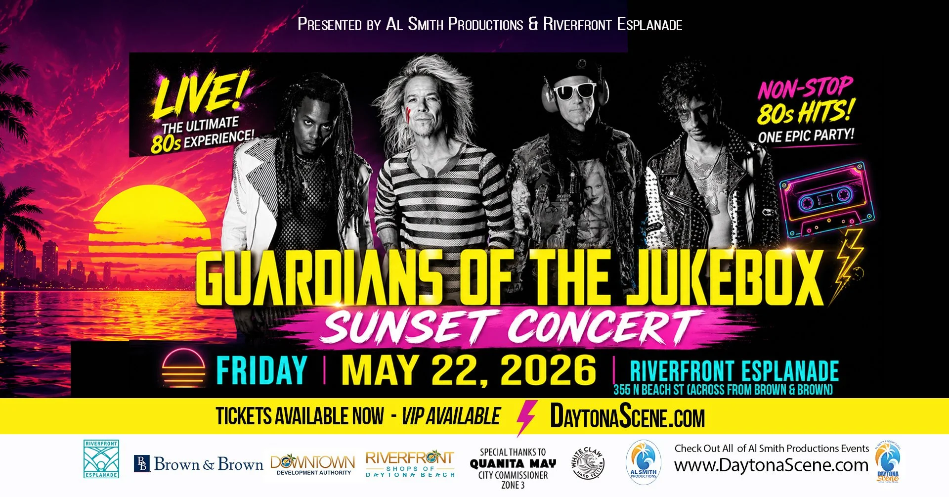 GUARDIANS OF THE JUKEBOX - SUNSET CONCERT Series