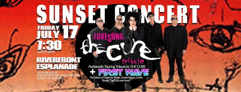LOVESONG: The Cure Tribute &amp; FIRST WAVE - SUNSET CONCERT SERIES 