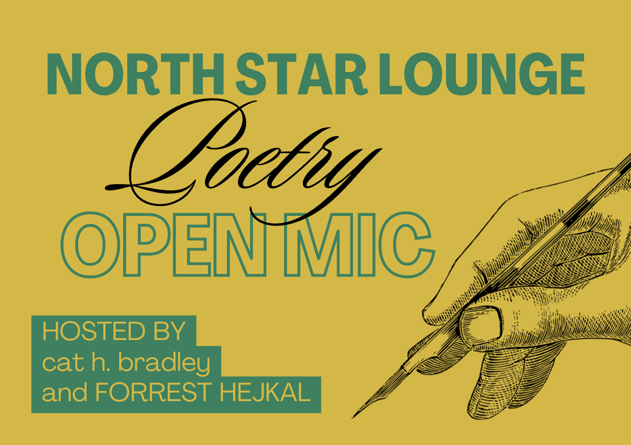 Poetry Open Mic W/ Forrest Hejkal &amp; cat h. bradley