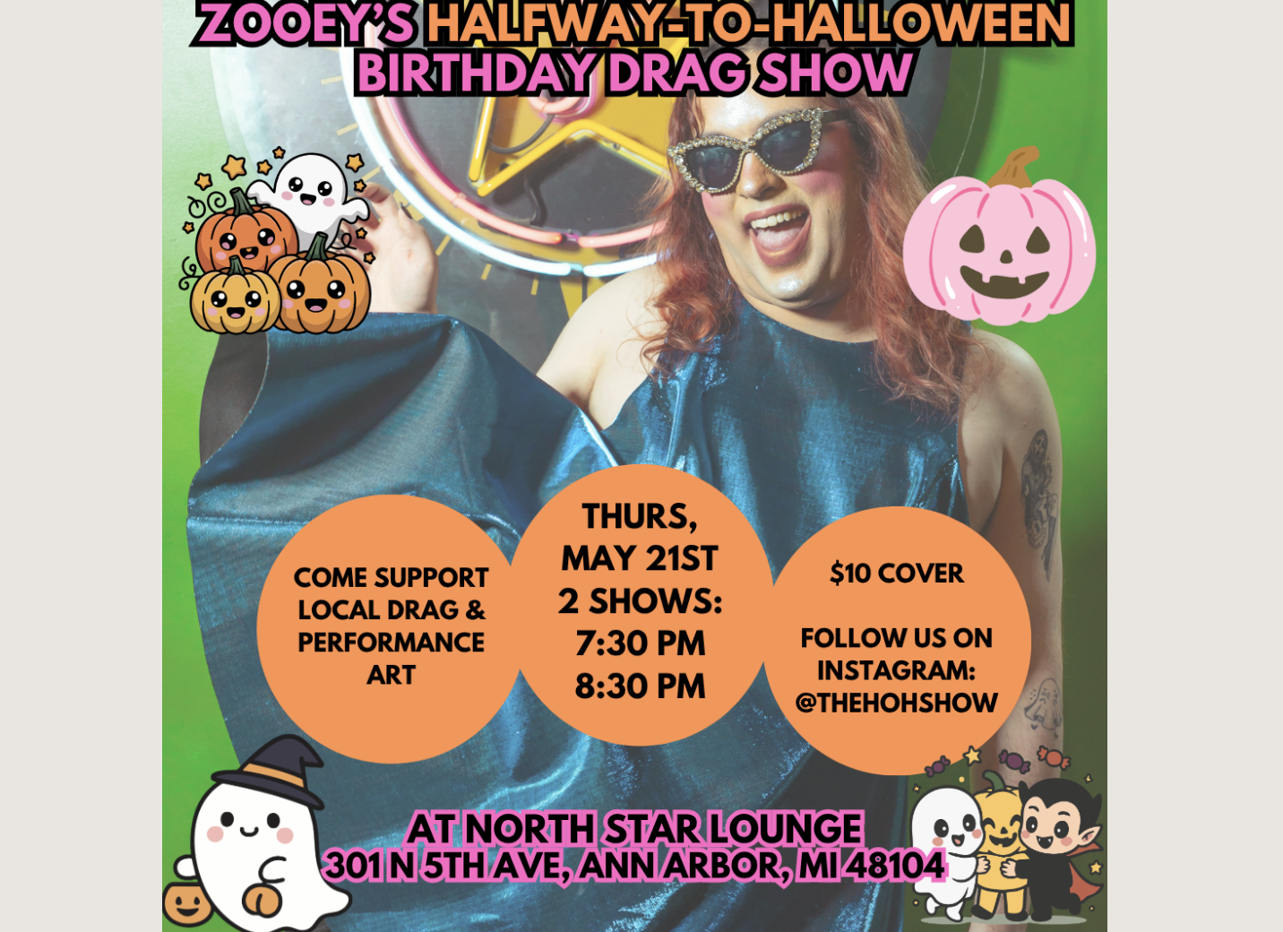 LGBTQ Night: Zooey’s Birthday Drag Show