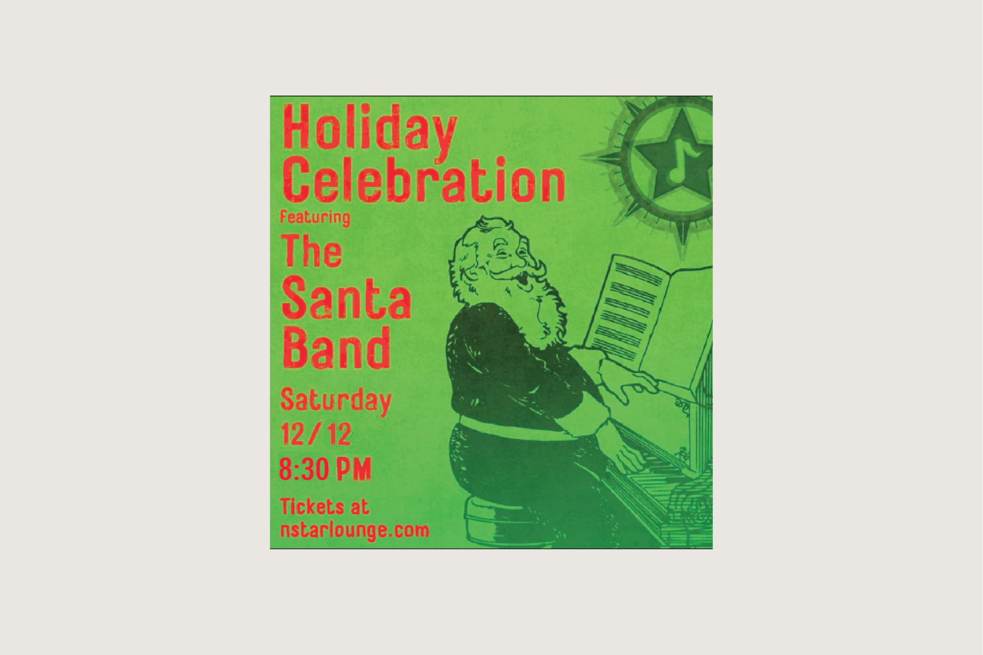 Third Annual Holiday Celebration Ft. The Santa band