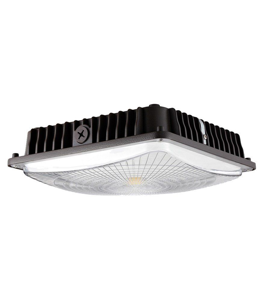 WareLight Square Canopy LED Fixture