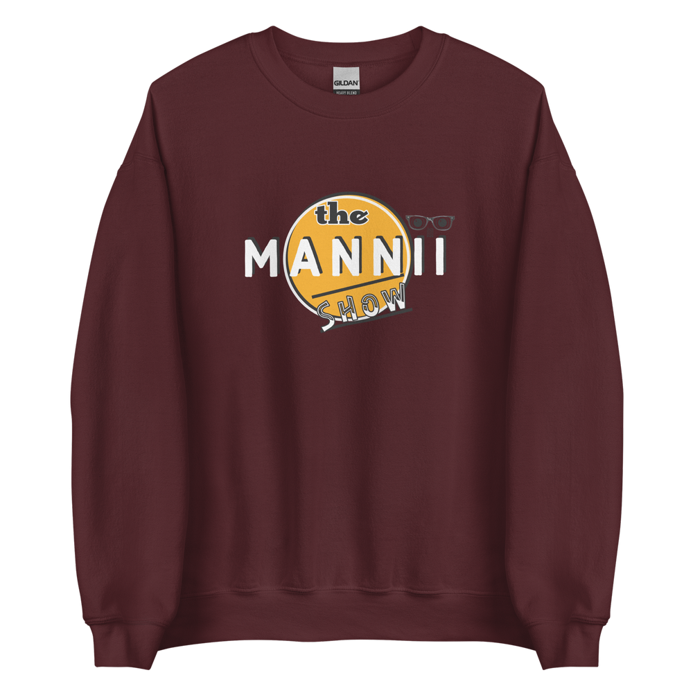 Official The Mannii Show Logo Sweatshirt unisex — The Mannii Show