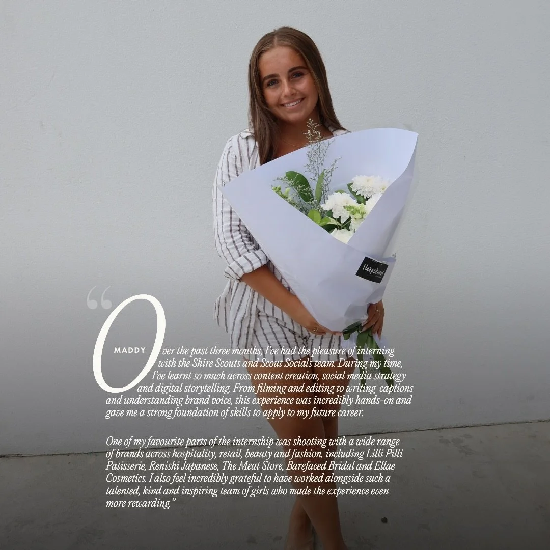 We&rsquo;ve just wrapped up our first intern intake for 2026, and it&rsquo;s been such a pleasure having Maddy, Mali and Piper on board! 🌟

They&rsquo;ve been a joy to have in the office and part of the team &mdash; we&rsquo;ve loved every minute.

