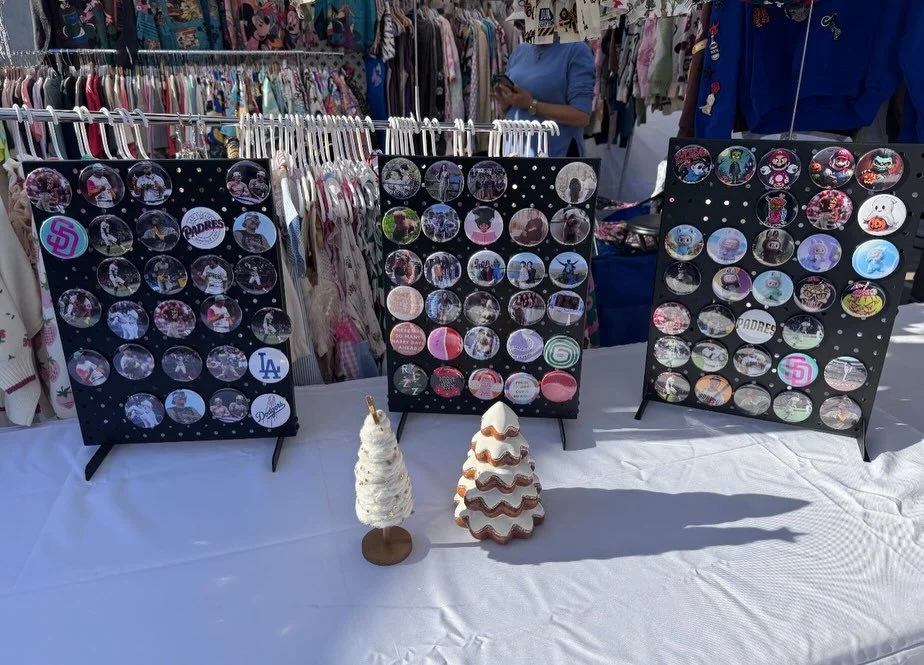 Winter Faire Vendor Spotlight! Welcome first time vendor Paola of PSquaredMagnets. She is bringing her custom photo magnets, dry erase coloring magnets, ornaments and photo puzzles.

Follow: @psquaredmagnets

Sparrow Academy Winter Faire
5150 Wilson 