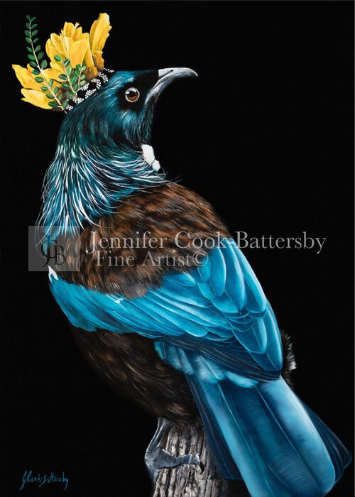 Tui Kowhai -Giclée Print