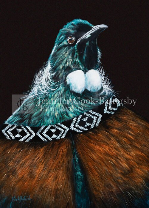 Tui+in+Korowai++Limited+Edition+Ciclee+Print.jpeg
