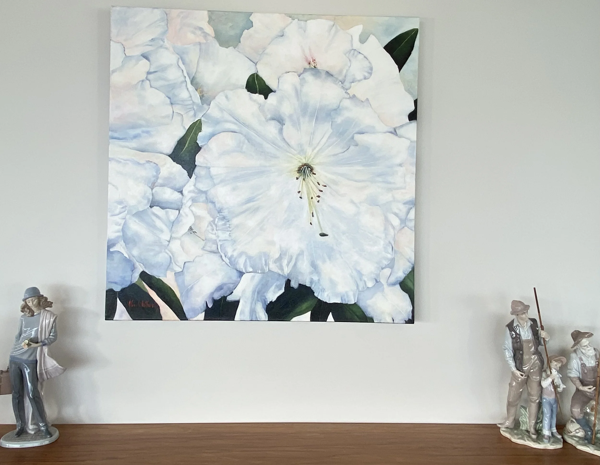 SOLD - RHODODENDRON OIL PAINTING
interested in commissioning an artwork here's some information about how it works