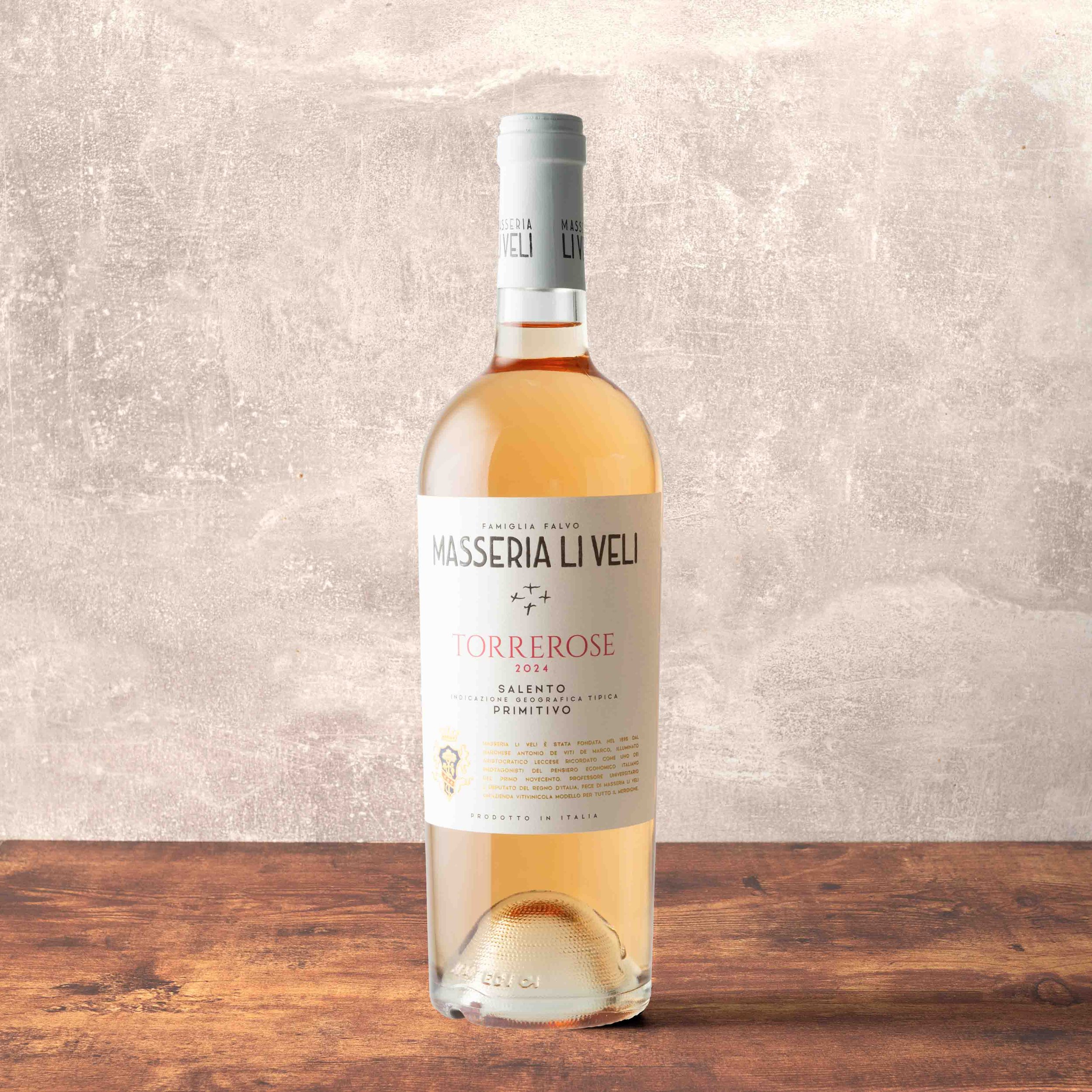 Masseria Li Veli "Torrerose" Salento Primitivo Rose IGT 2024