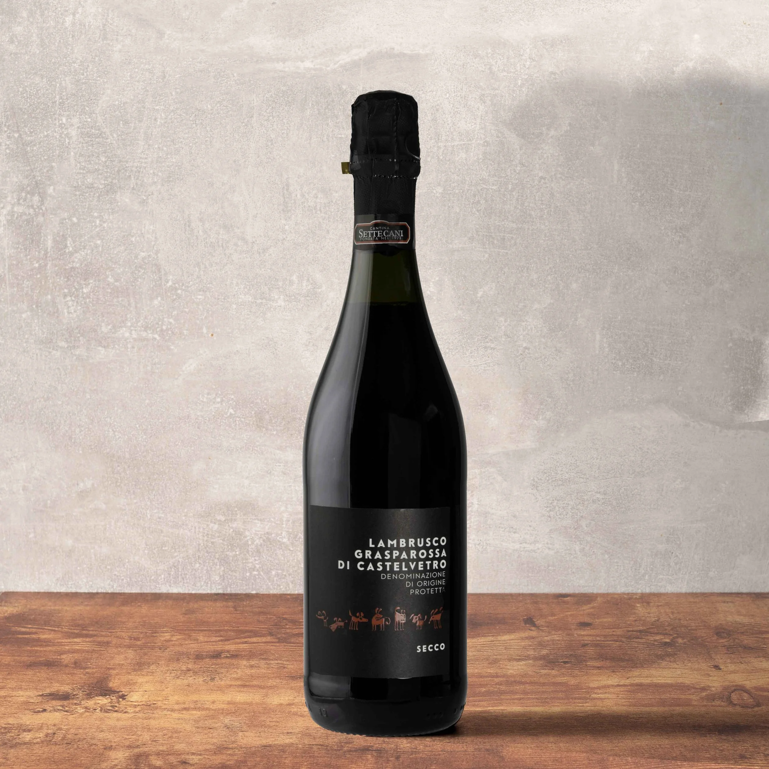 Cantina Settecani Lambrusco Grasparossa di Castelvetro “Tradizione” Secco NV
