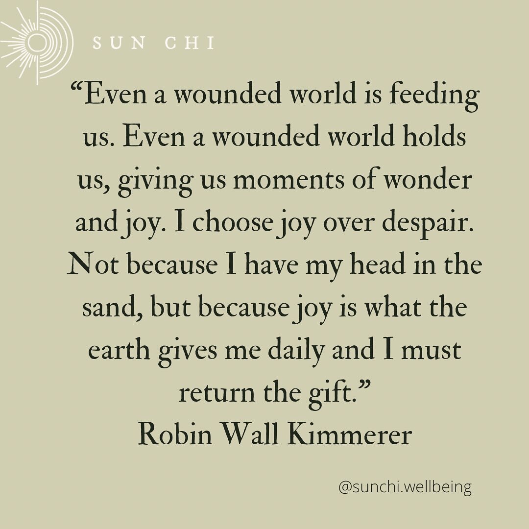 With the current state of the world at the moment this is a beautiful and timely reminder.

From the book; Braiding Sweetgrass: Indigenous Wisdom, Scientific Knowledge and the Teachings of Plants

#gratitude #gratitudepractice #vedicmeditation #vedic