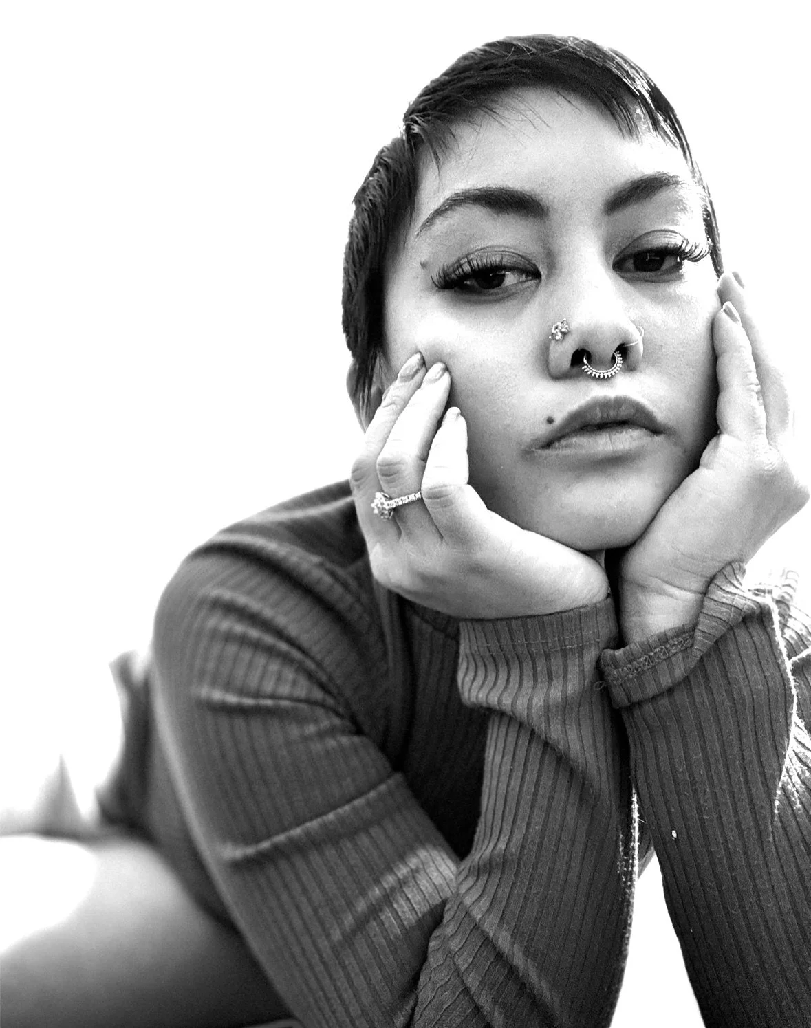 This time last year vs. now #selfportrait