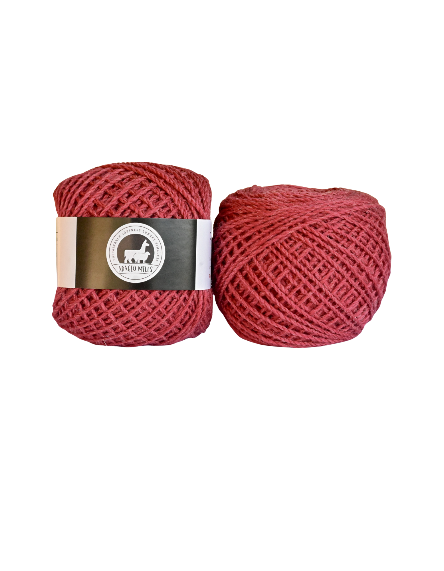 Cherry Ripe Adagio Mills Australian Alpaca Merino Wool Blend Yarn