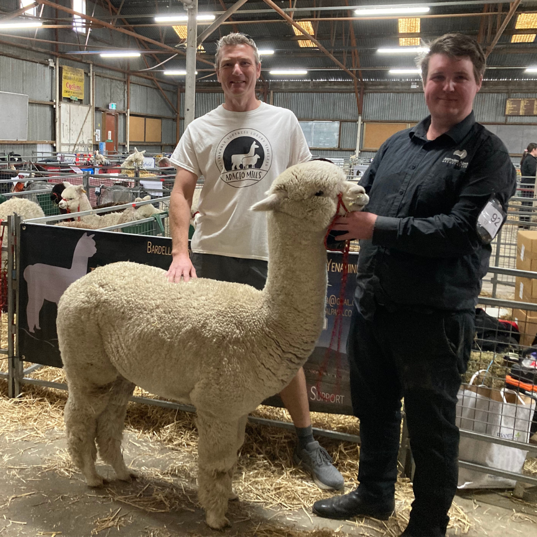 Traceability with our Alpaca Fibre.