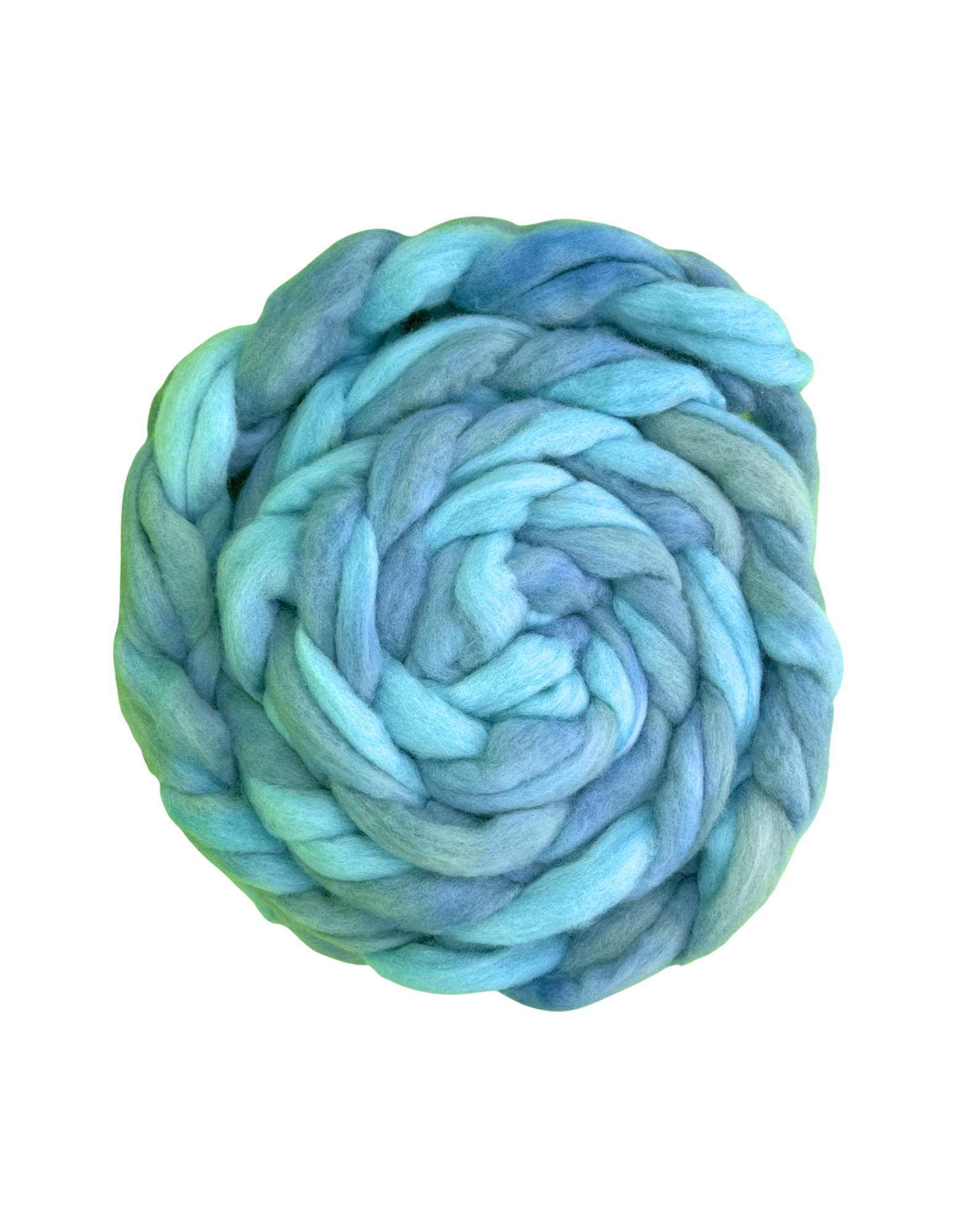 Adagio Mills Merino Rovings 100g - Hand Dyed "Caribbean Dream"