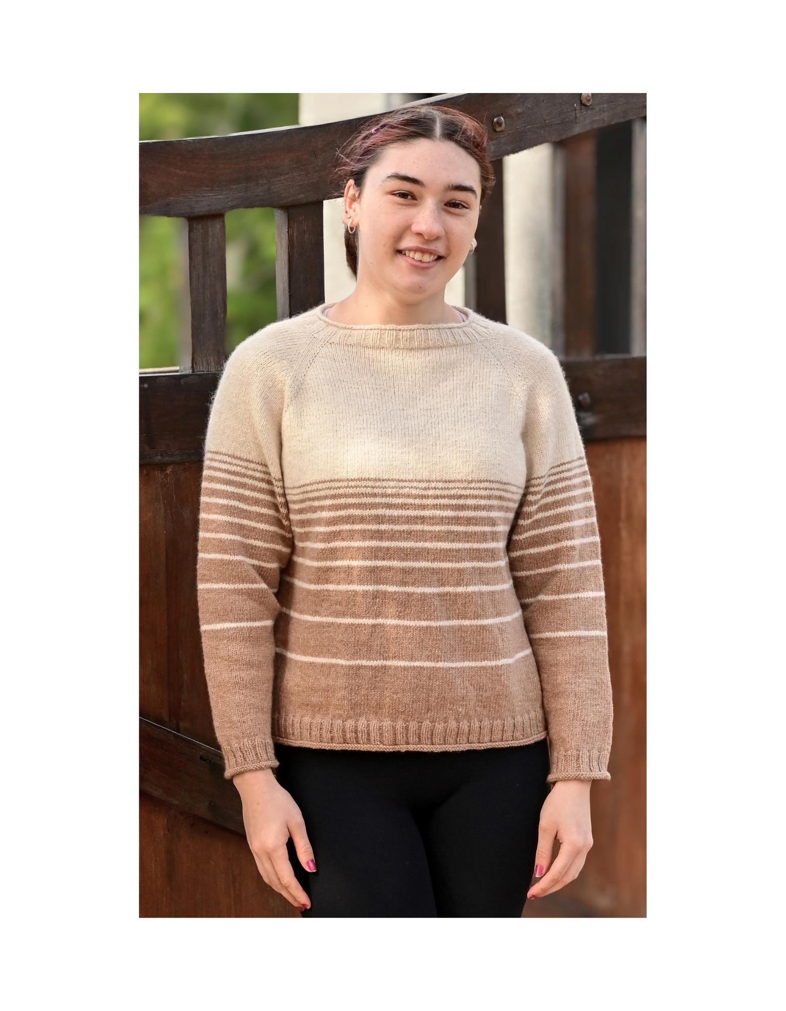 Adagio Mills Whisper & Warmth Jumper Knitting Pattern