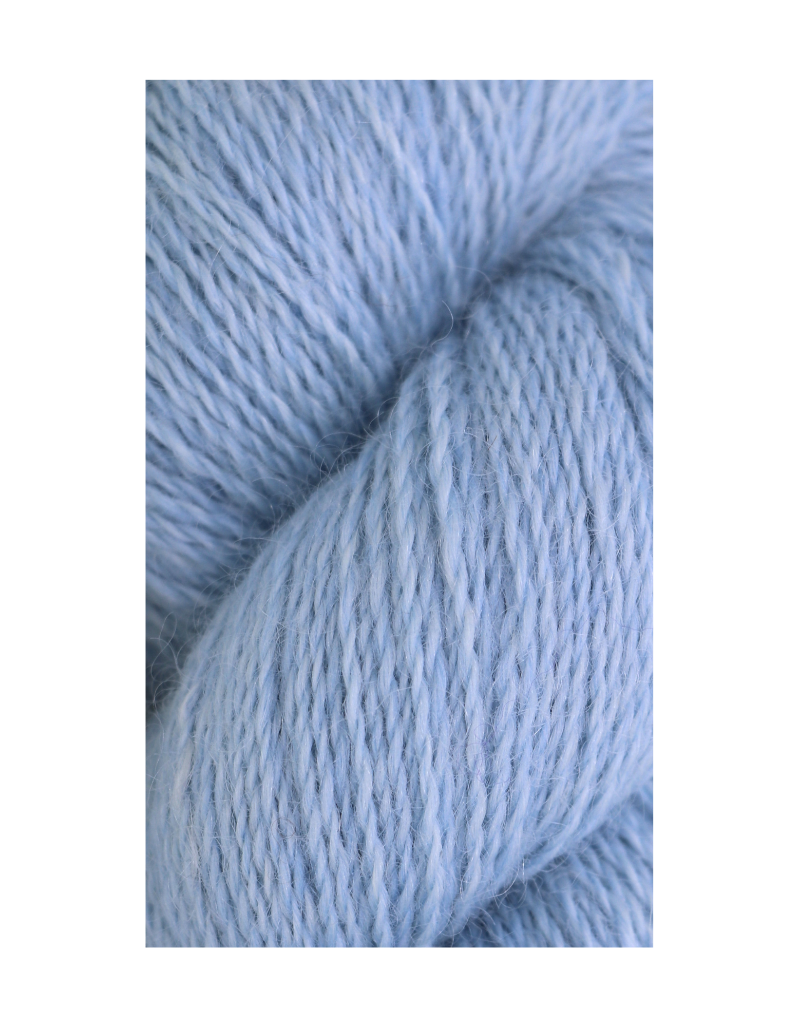 Adagio Mills Kid Mohair Merino Blend Yarn 4 Ply - "MOE" Baby Blue