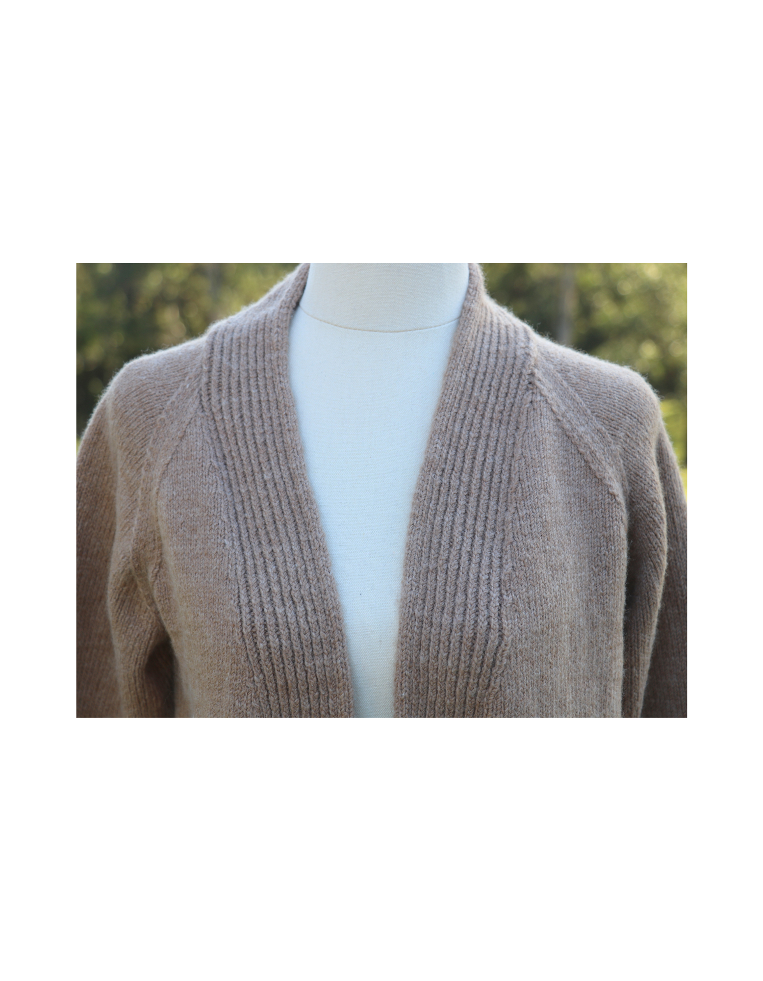 Adagio Mills Cuddle Me Cardigan Knitting Pattern