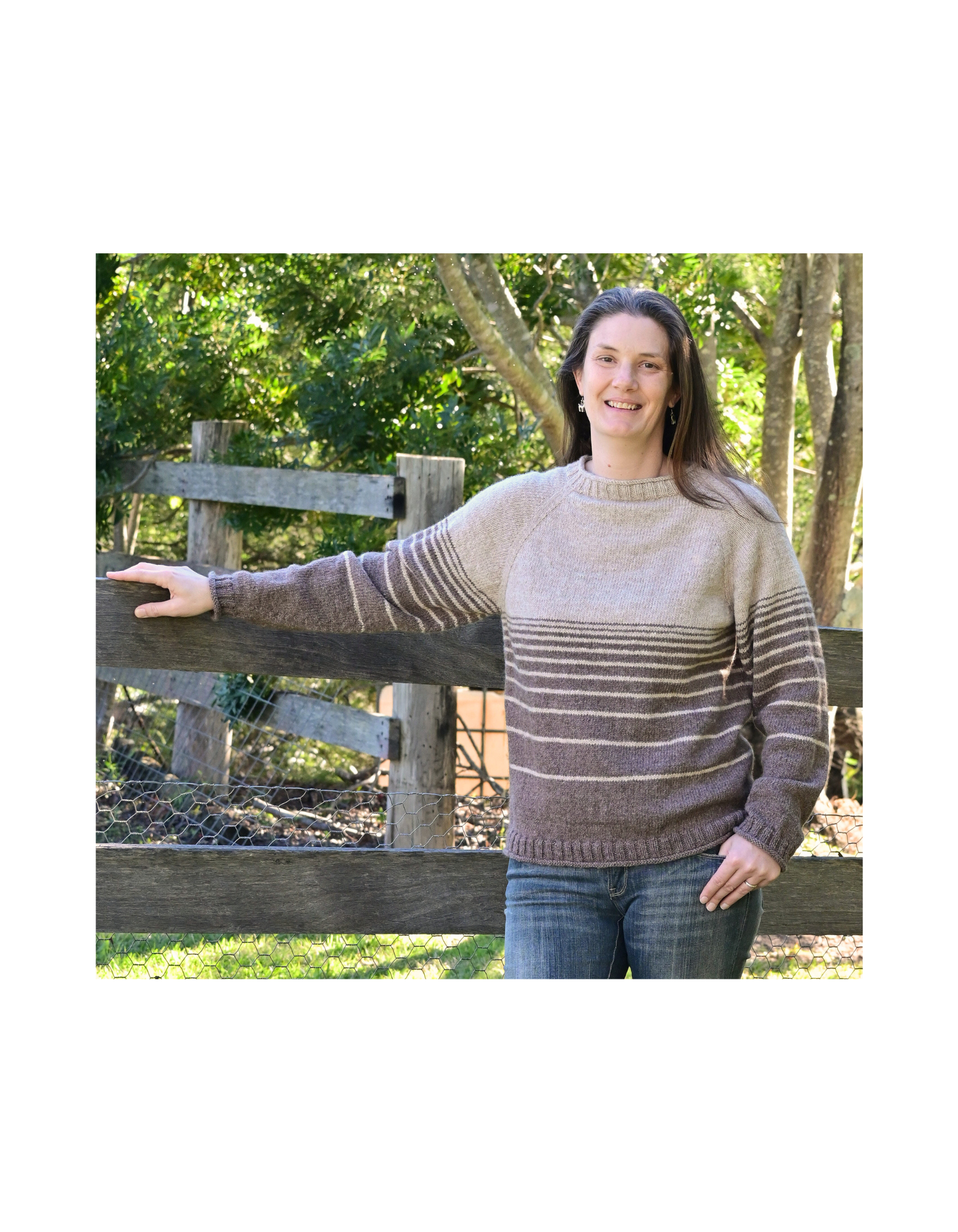 Adagio Mills Whisper & Warmth Jumper Knitting Pattern