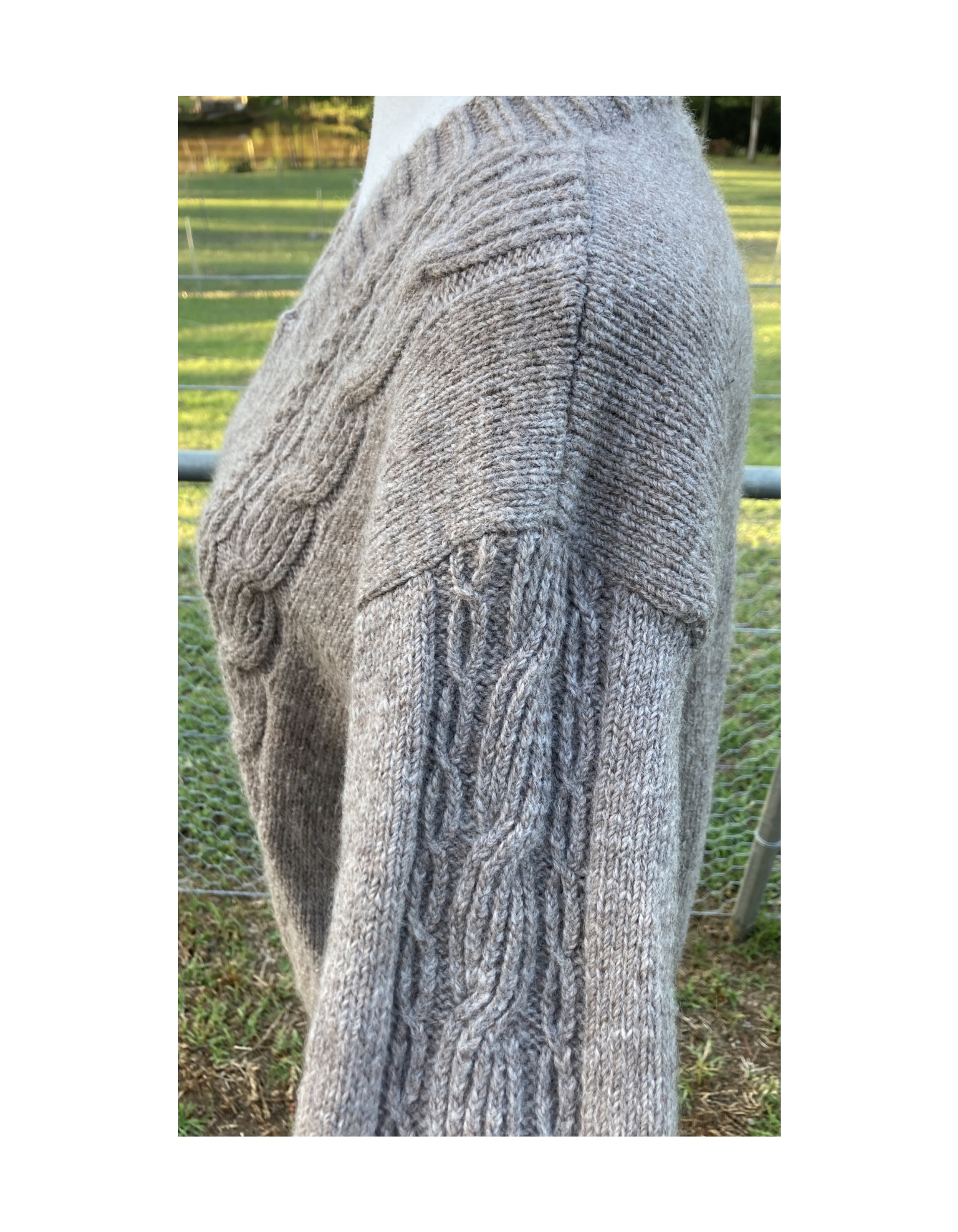 Adagio Mills Round the Twist Jumper Knitting Pattern