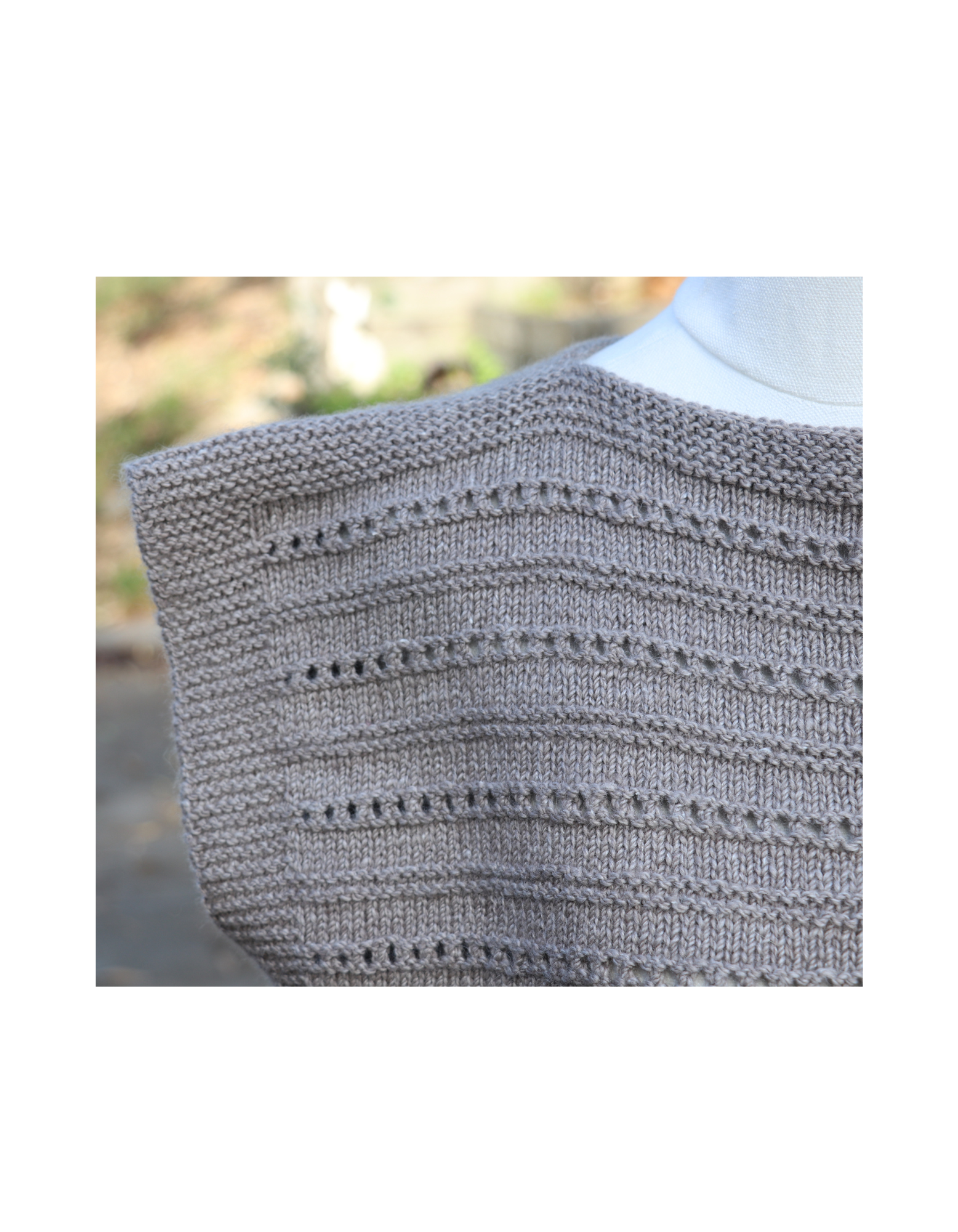 Adagio Mills Sky Lace Top Knitting Pattern
