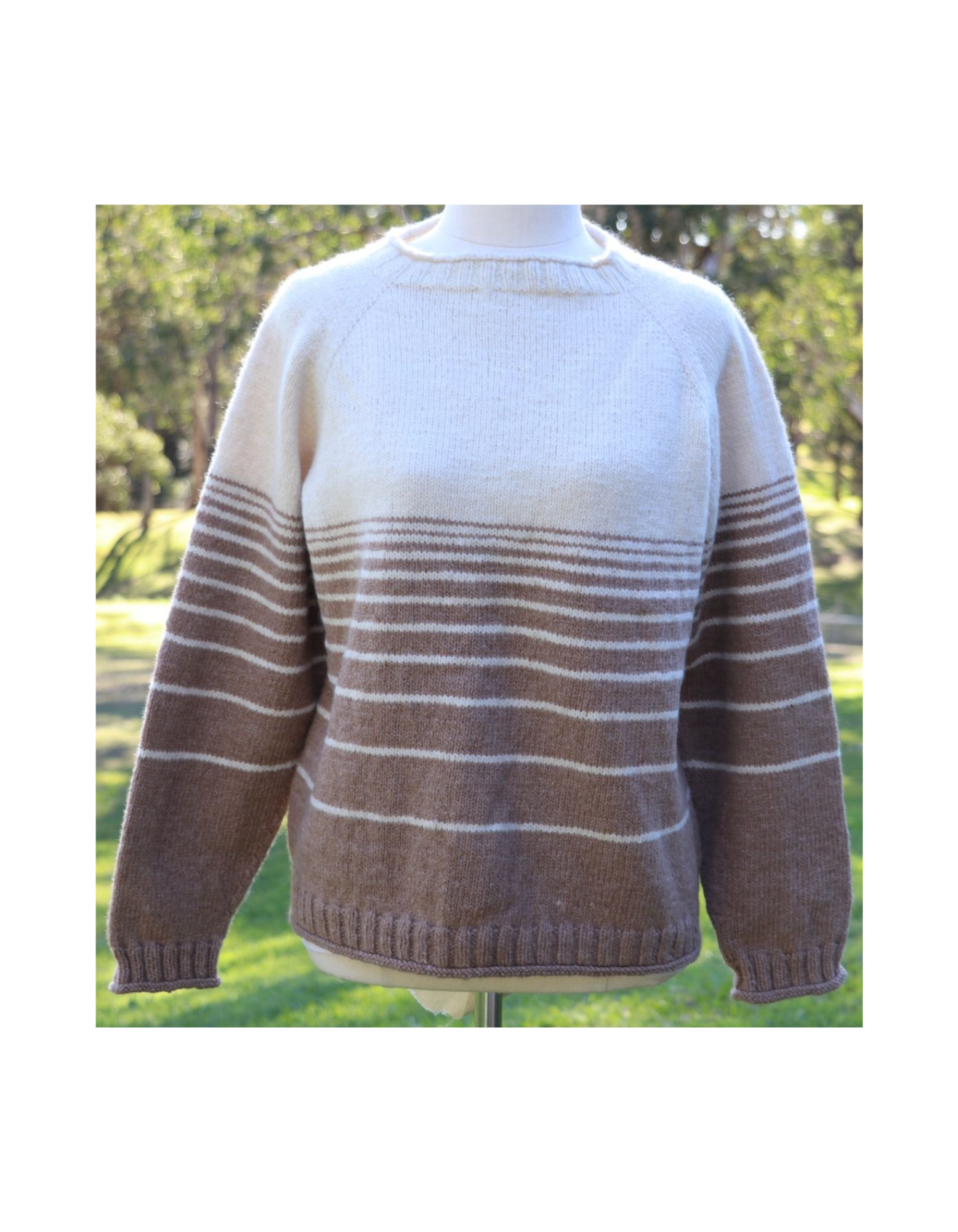 Adagio Mills Whisper & Warmth Jumper Knitting Pattern