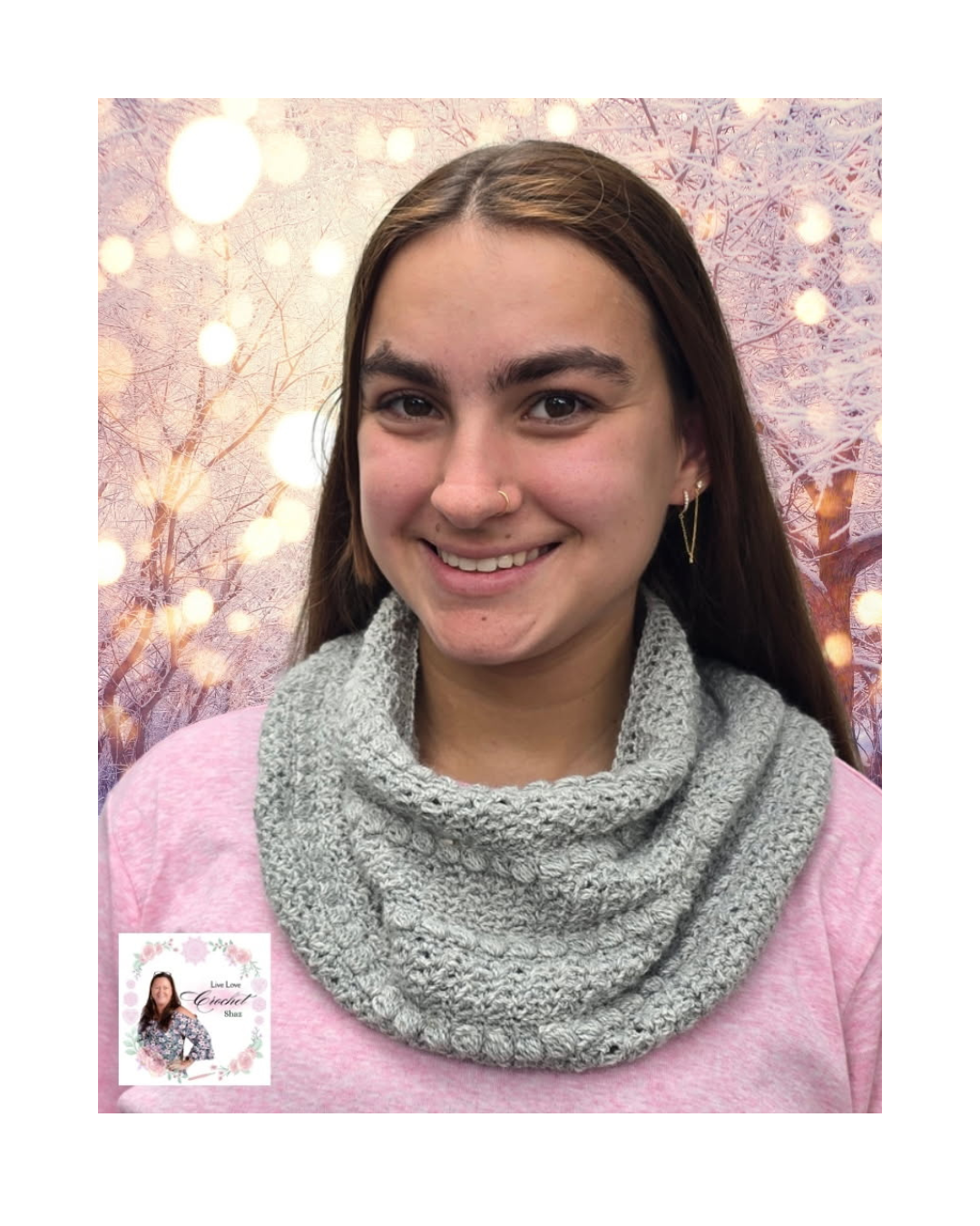 Live Love Crochet Shaz Elysium Embrace Cowl Pattern