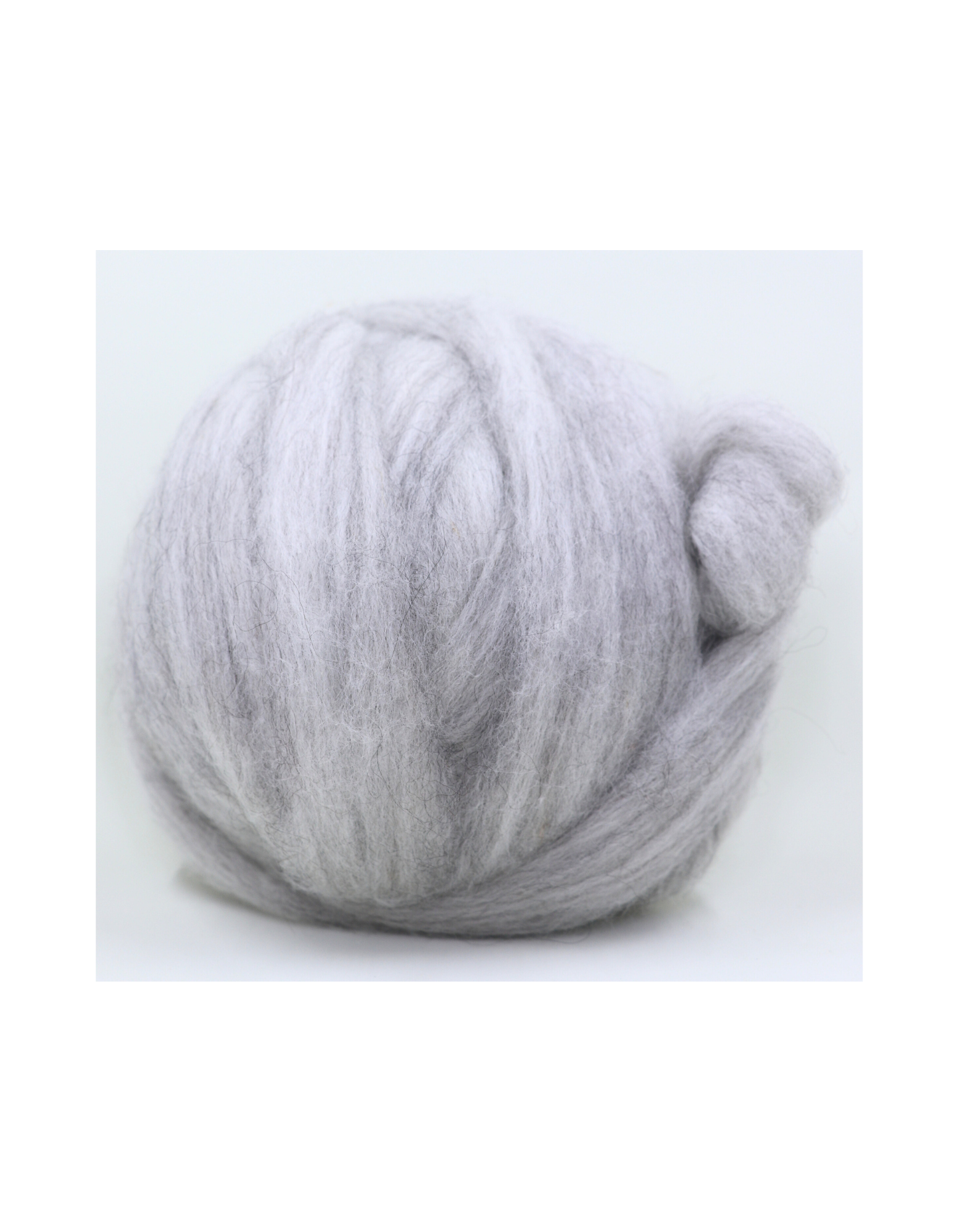 Adagio Mills Alpaca Polwarth Blend Rovings 100g - Clouds
