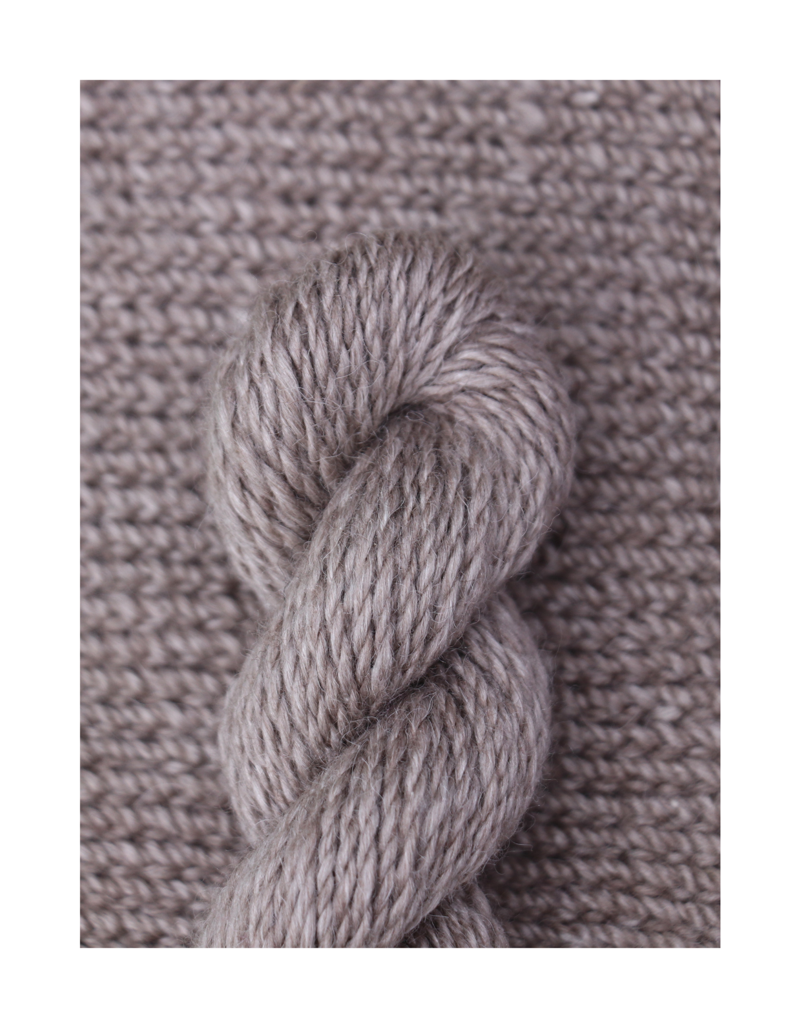 Adagio Mills Alpaca Merino Silk Blend Yarn 5 Ply - Truffle
