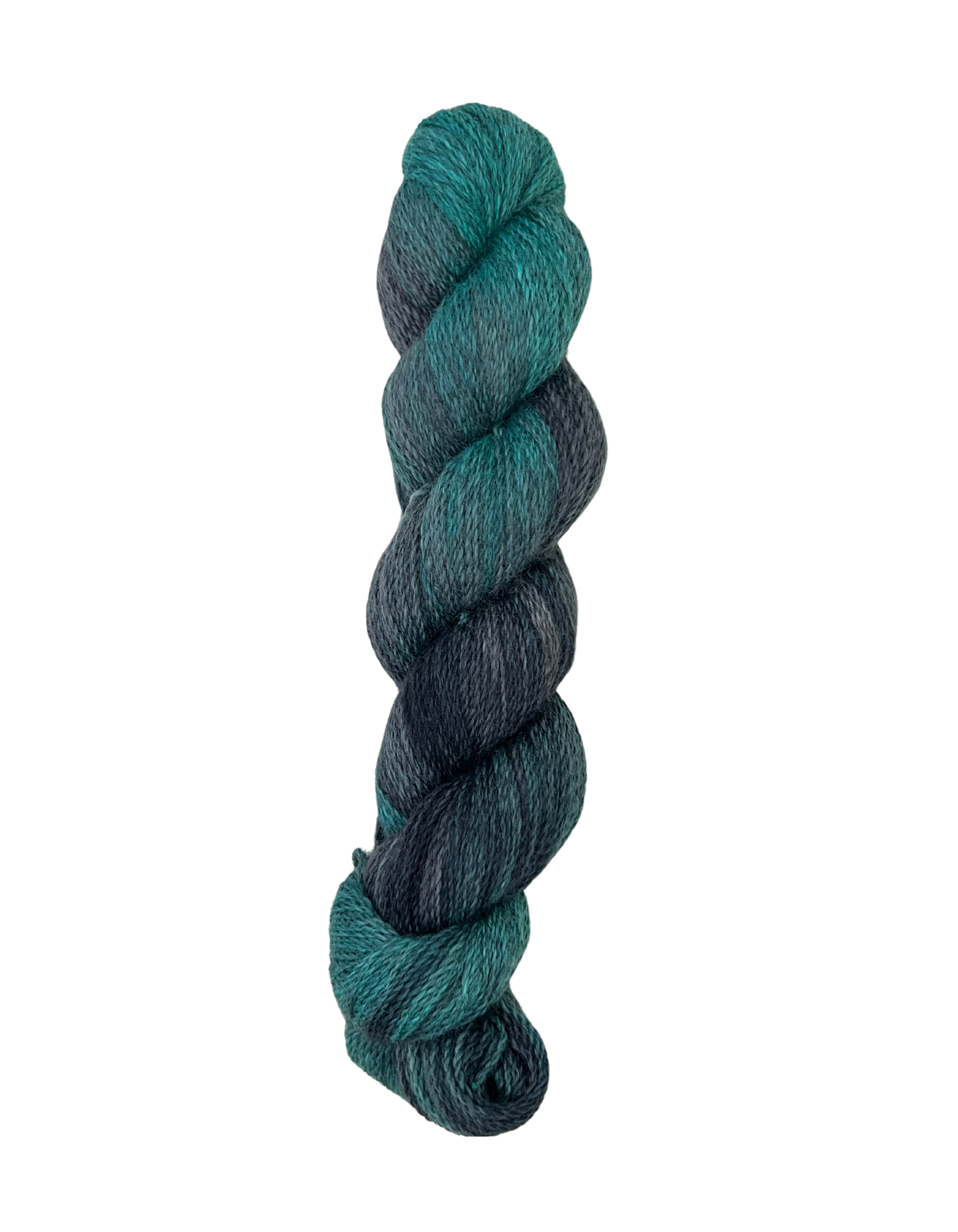 Adagio Mills Alpaca Wool Yarn 4 Ply - "Midnight Sea"