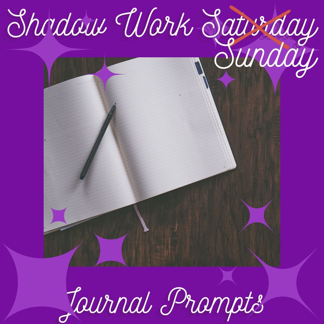 Welcome to the first Shadow Work&hellip;..Sunday of 2024! :-D

Its Journeying January, so changes happen. 

Anywho, I still know that working with shadow work prompts is very important, and I don&rsquo;t think a week should go by where we don&rsquo;t
