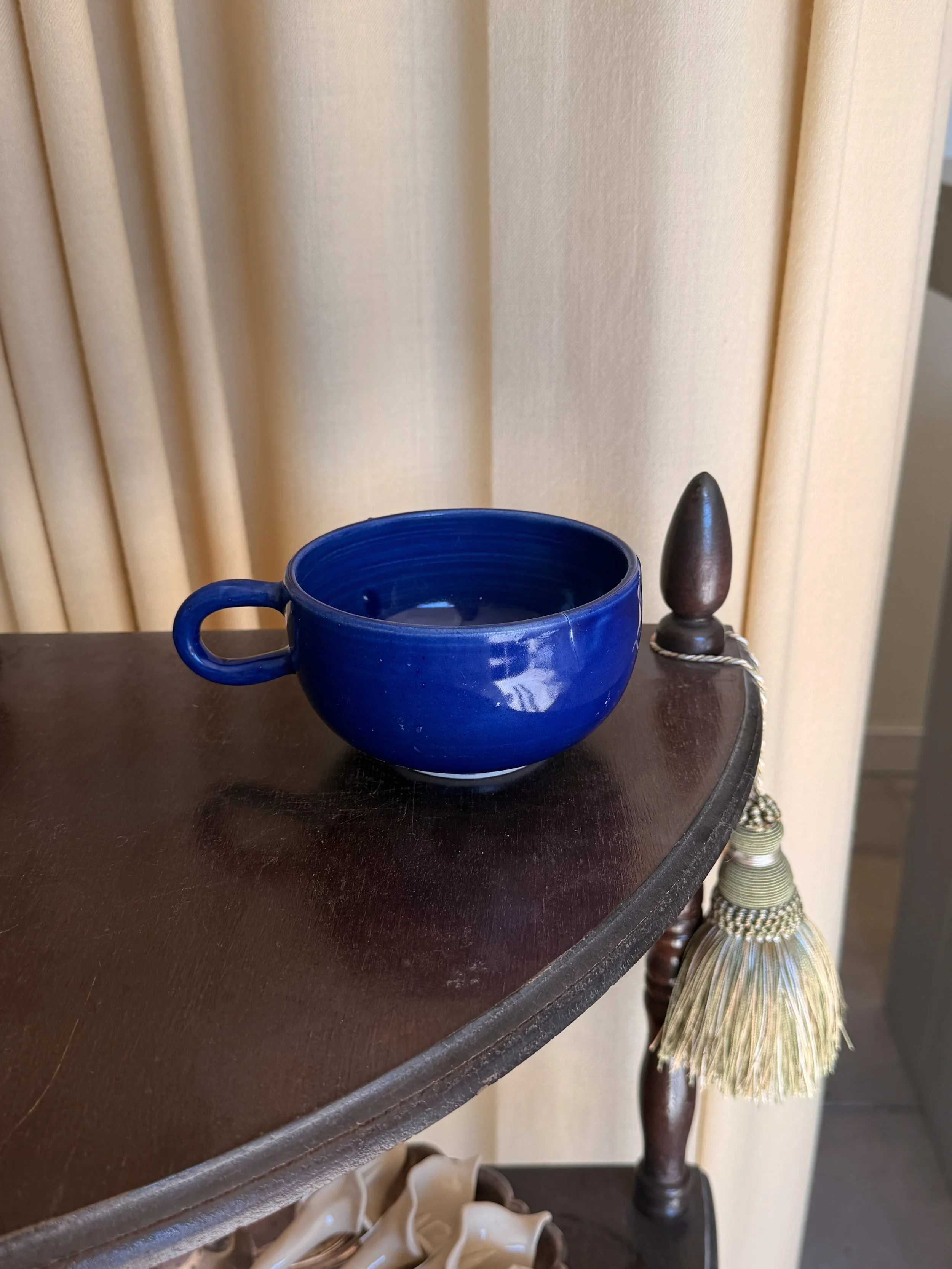SAMPLE Cafe Mug in Cobalt
