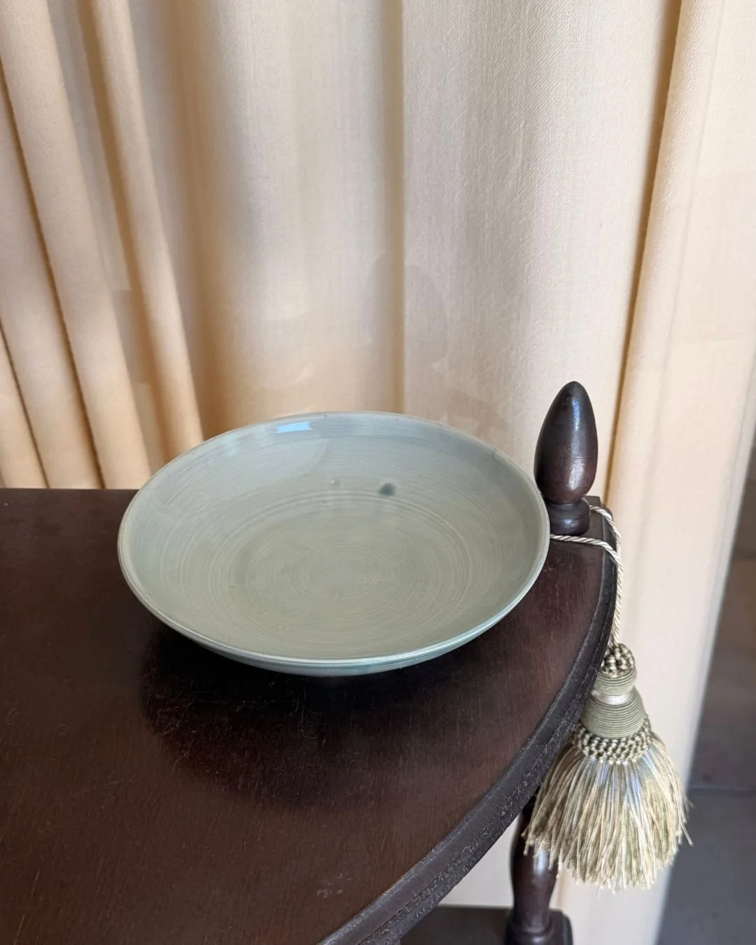 SAMPLE Wheel Thrown Bowl in Mist