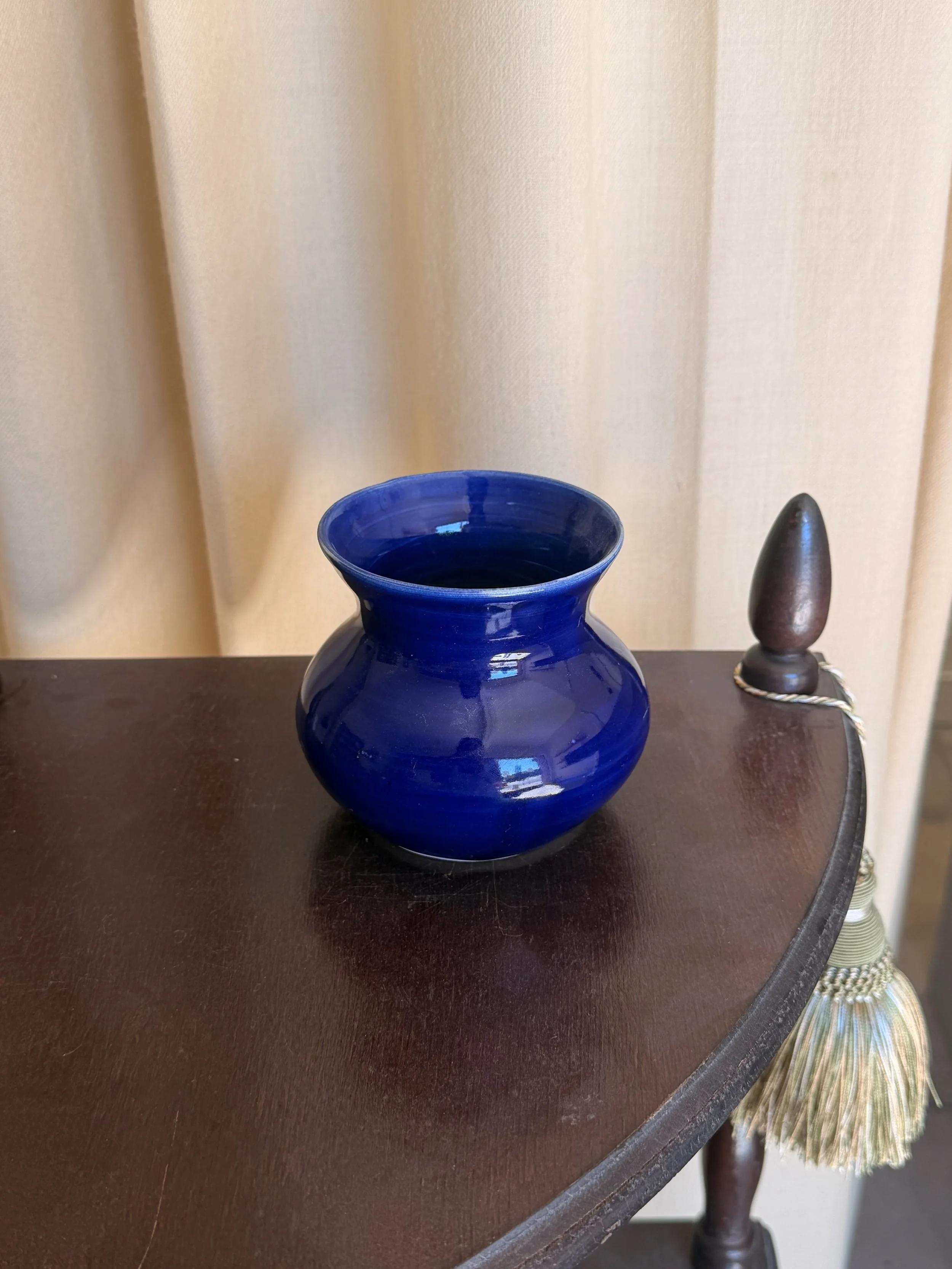 SAMPLE Small Vase in Cobalt