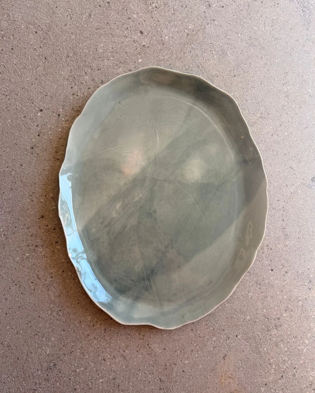 SAMPLE Florence Dinner Plate in Mist