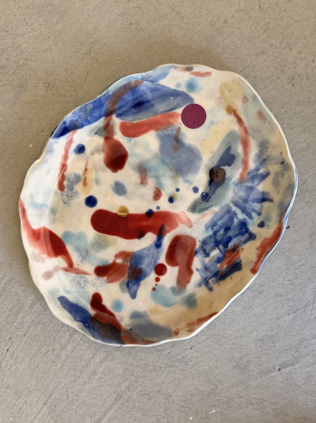 SAMPLE Florence Petite Plate in Gem