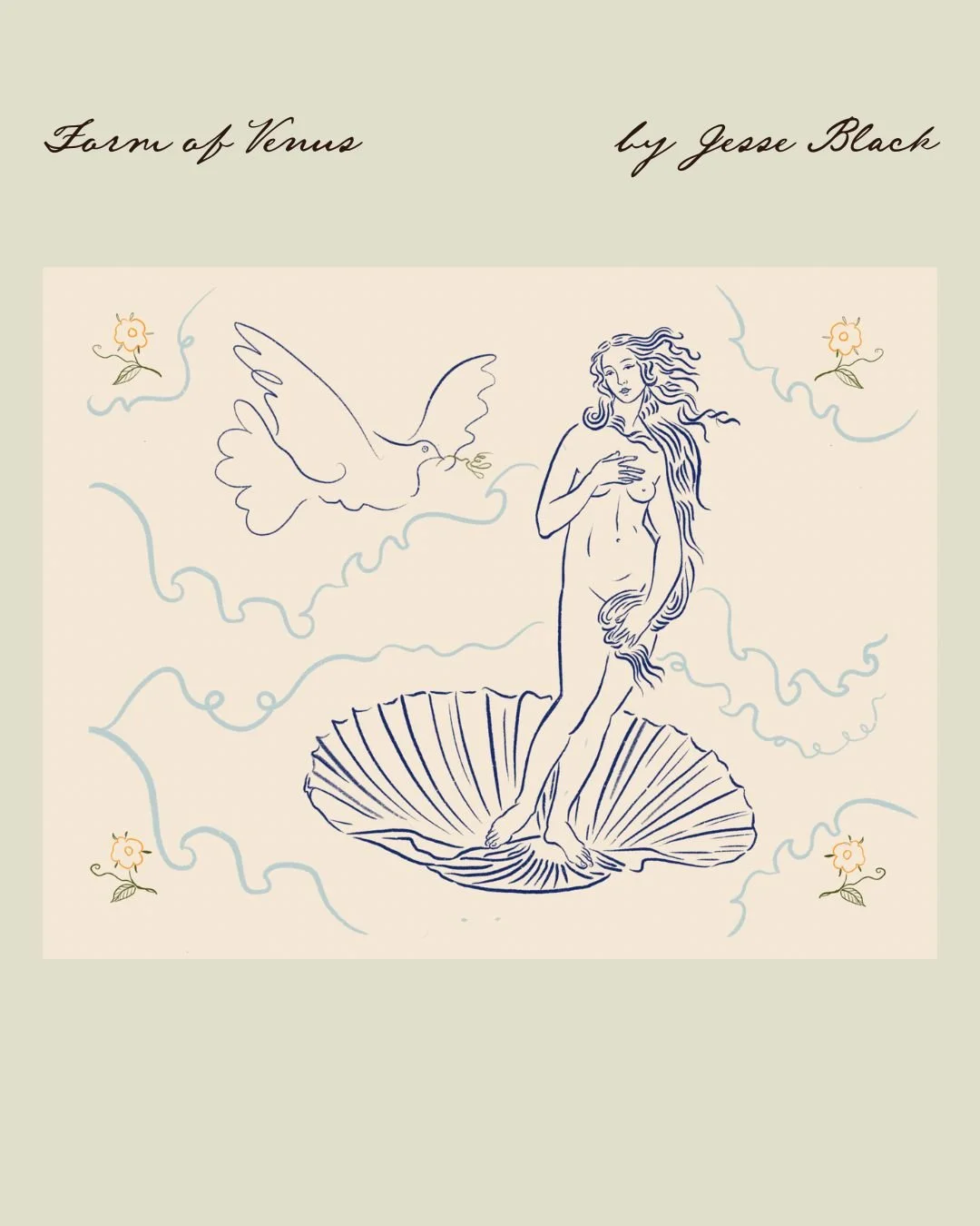 Form of Venus | 17x22 Print