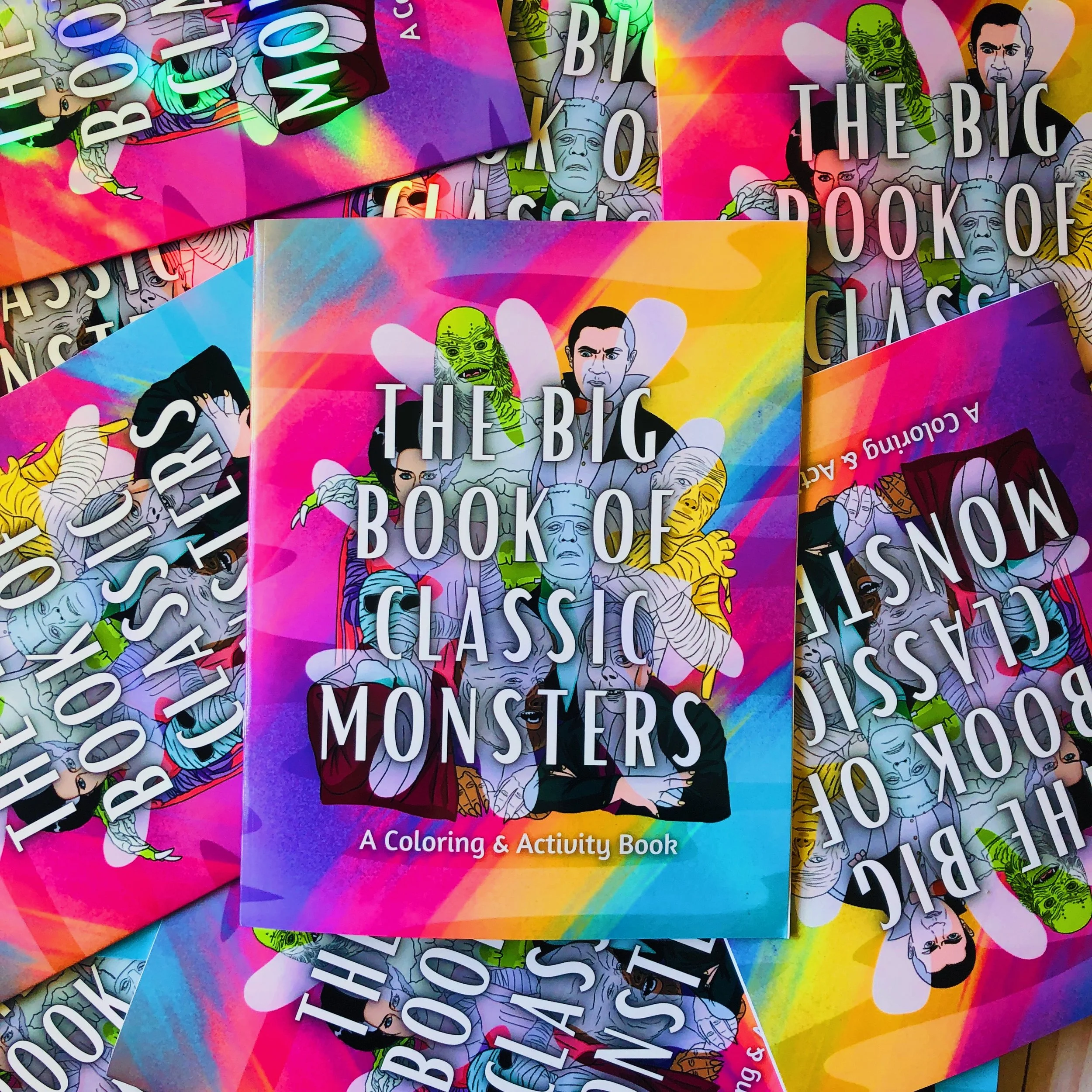 The Big Book of Classic Monsters | Coloring & Activity Book
