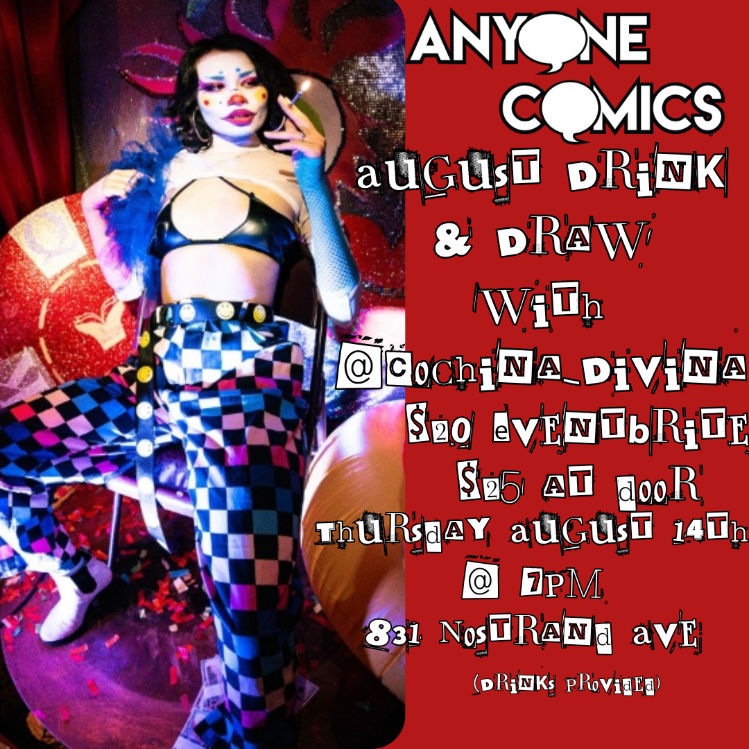 Drink N Draw with Cochina Divina