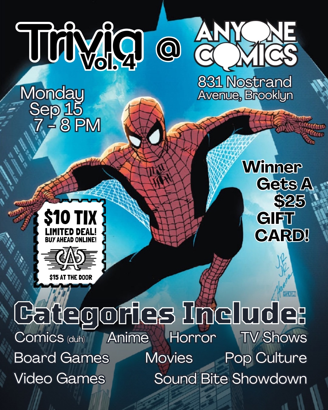 Anyone Comics Trivia Volume 4!