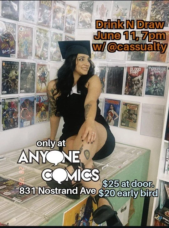 July Drink N Draw 