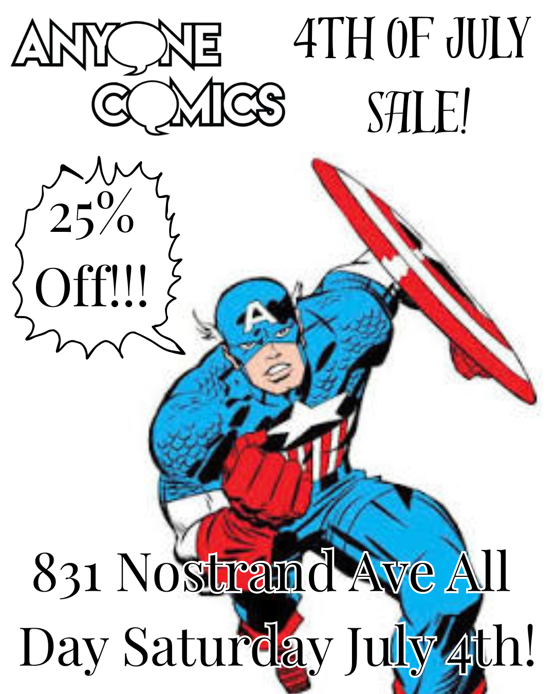 July 4th Sale!