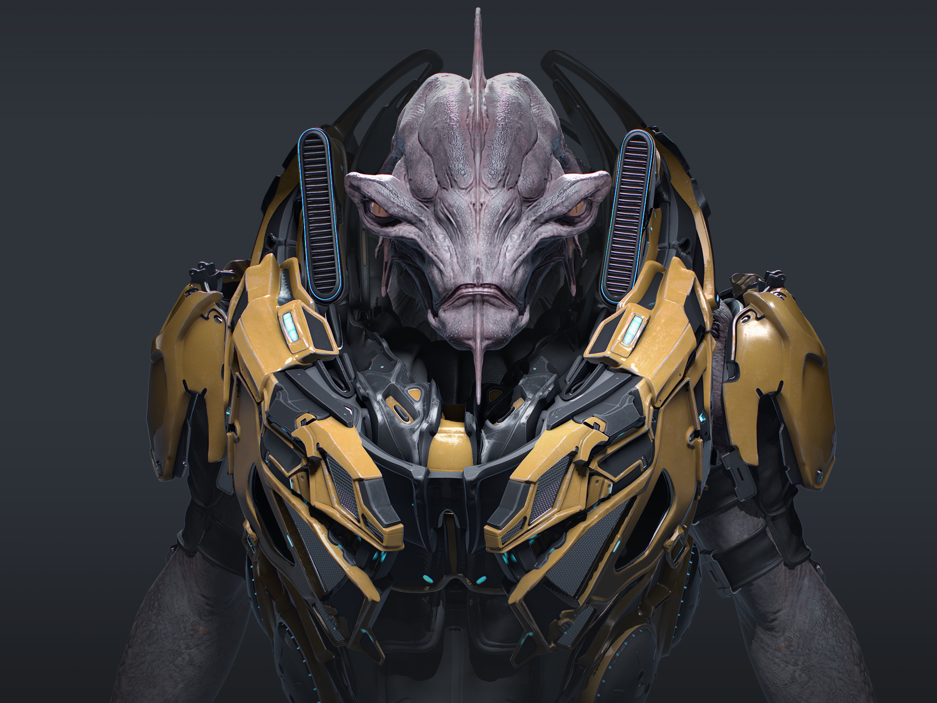 Creature modeling practice